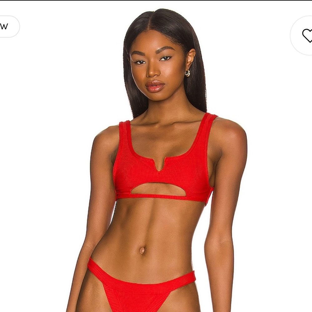 Red Frankie’s Bikini top size xs